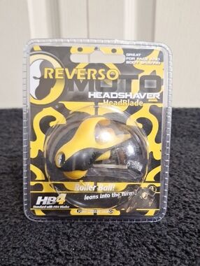 Reverso MOTO Headshaver in Black & Yellow